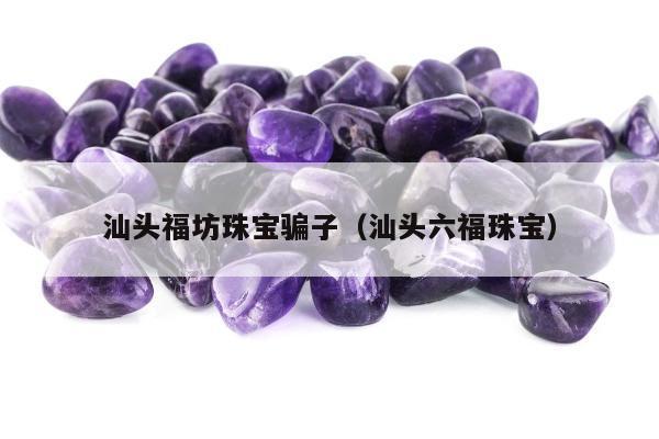 汕头福坊珠宝骗子，汕头六福珠宝