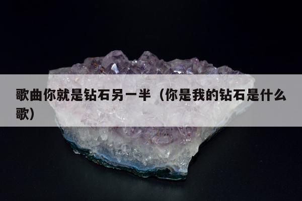 歌曲你就是钻石另一半，你是我的钻石是什么歌