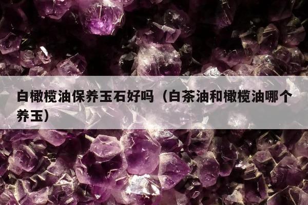 白橄榄油保养玉石好吗，白茶油和橄榄油哪个养玉