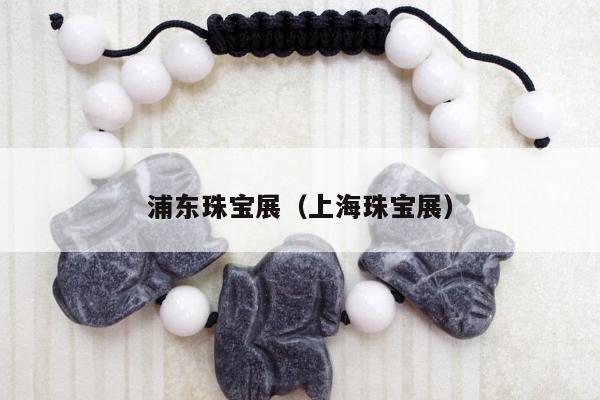 浦东珠宝展，上海珠宝展