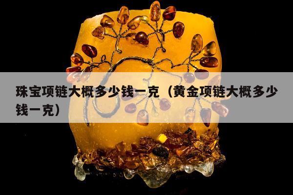 珠宝项链大概多少钱一克，黄金项链大概多少钱一克