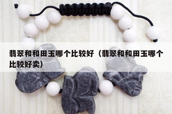 翡翠和和田玉哪个比较好，翡翠和和田玉哪个比较好卖