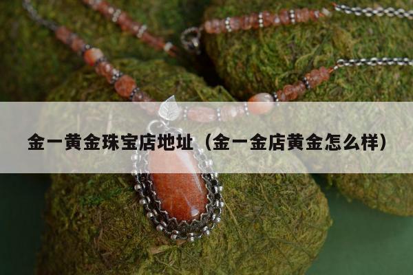 金一黄金珠宝店地址，金一金店黄金怎么样