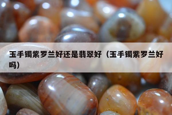 玉手镯紫罗兰好还是翡翠好，玉手镯紫罗兰好吗