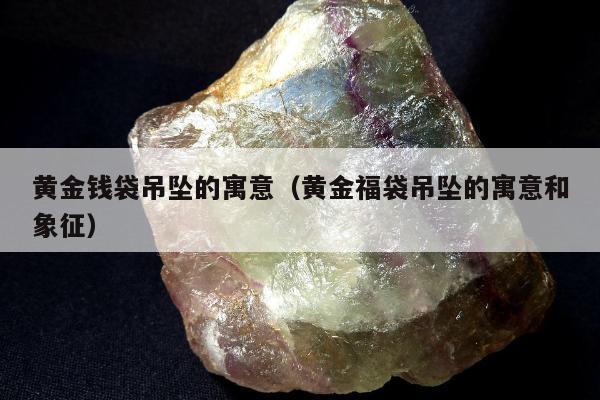 黄金钱袋吊坠的寓意，黄金福袋吊坠的寓意和象征
