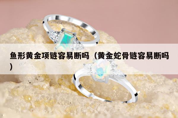 鱼形黄金项链容易断吗，黄金蛇骨链容易断吗