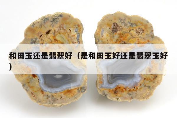 和田玉还是翡翠好，是和田玉好还是翡翠玉好