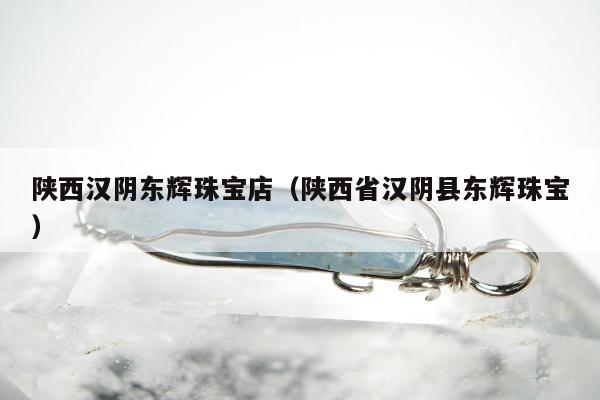 陕西汉阴东辉珠宝店，陕西省汉阴县东辉珠宝