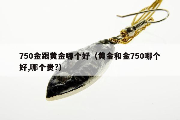 50金跟黄金哪个好，黄金和金750哪个好,哪个贵?"