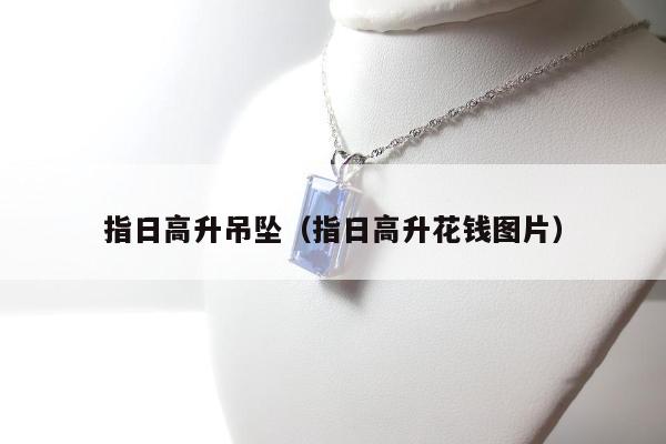 指日高升吊坠，指日高升花钱图片
