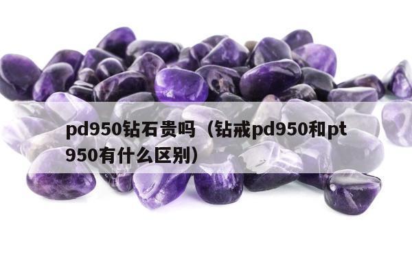 pd950钻石贵吗，钻戒pd950和pt950有什么区别