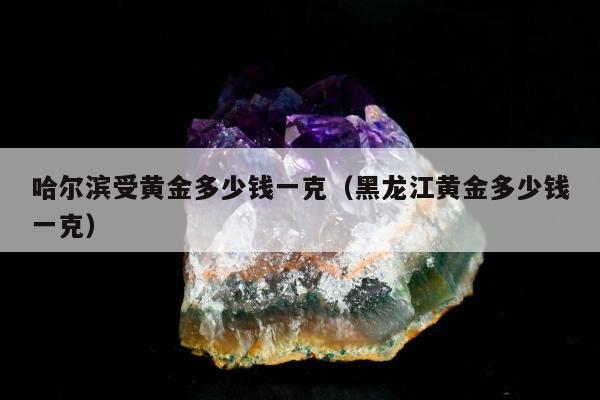 哈尔滨受黄金多少钱一克，黑龙江黄金多少钱一克