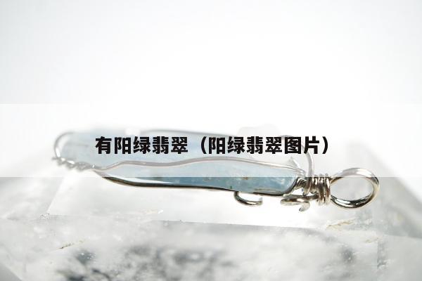 有阳绿翡翠，阳绿翡翠图片