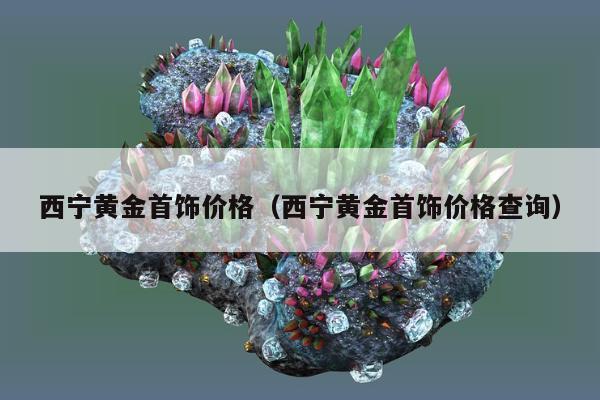西宁黄金首饰价格，西宁黄金首饰价格查询