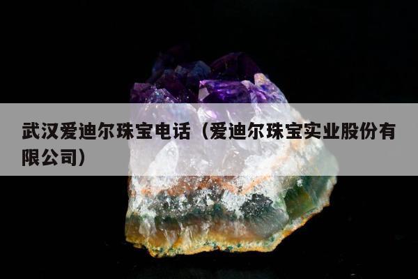 武汉爱迪尔珠宝电话，爱迪尔珠宝实业股份有限公司