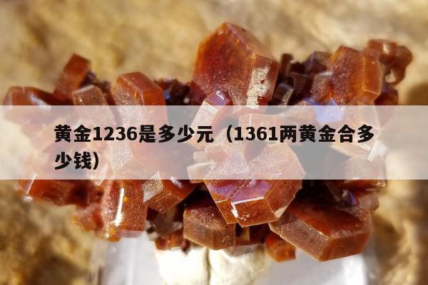 黄金1236是多少元，1361两黄金合多少钱