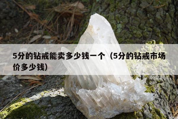分的钻戒能卖多少钱一个，5分的钻戒市场价多少钱"
