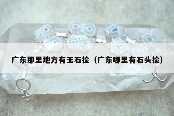 广东那里地方有玉石捡，广东哪里有石头捡