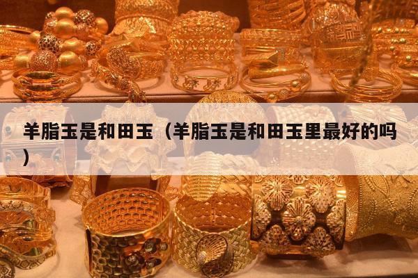 羊脂玉是和田玉，羊脂玉是和田玉里最好的吗