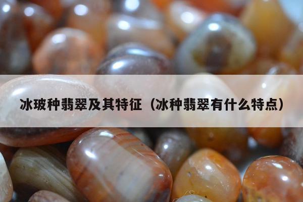 冰玻种翡翠及其特征，冰种翡翠有什么特点