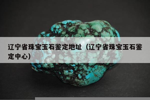 辽宁省珠宝玉石鉴定地址 辽宁省珠宝玉石鉴定中心