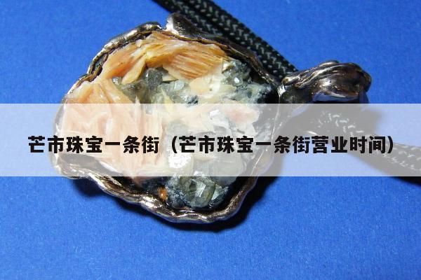 芒市珠宝一条街 芒市珠宝一条街营业时间