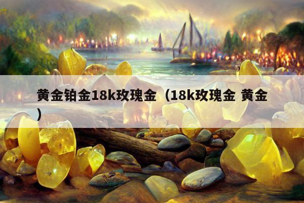 黄金铂金18k玫瑰金 18k玫瑰金 黄金
