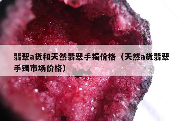 翡翠a货和天然翡翠手镯价格 天然a货翡翠手镯市场价格