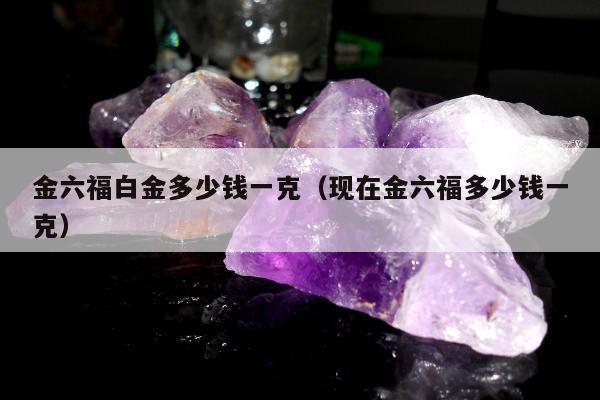 金六福白金多少钱一克 现在金六福多少钱一克