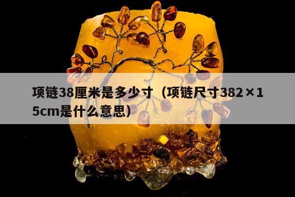 项链38厘米是多少寸 项链尺寸382×15cm是什么意思
