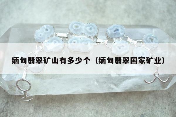 缅甸翡翠矿山有多少个 缅甸翡翠国家矿业