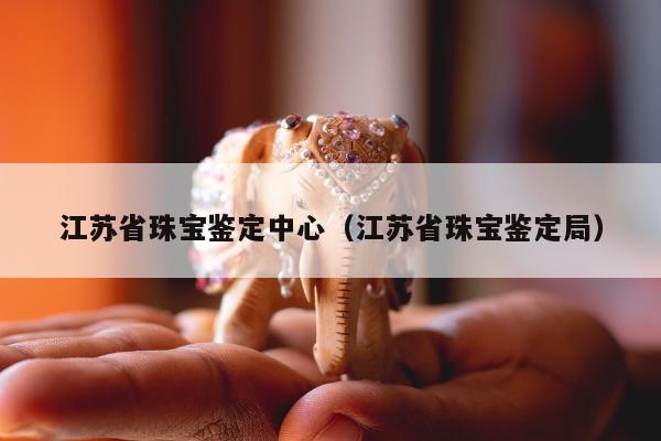 江苏省珠宝鉴定中心 江苏省珠宝鉴定局