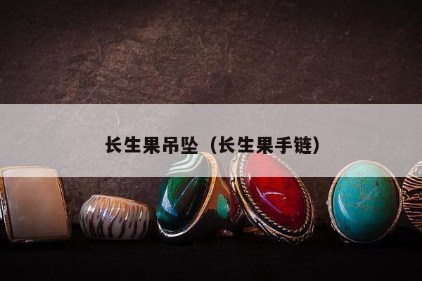 长生果吊坠 长生果手链