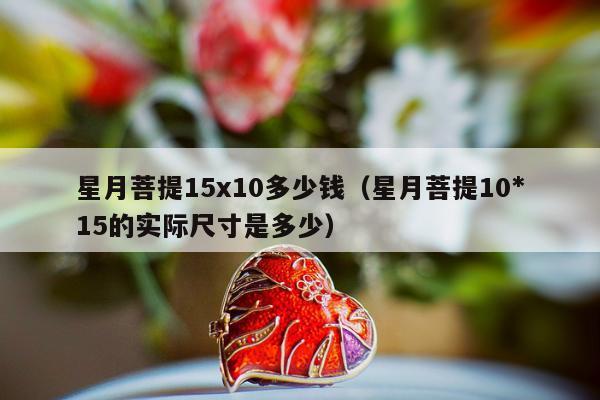 星月菩提15×10多少钱 星月菩提10*15的实际尺寸是多少