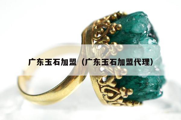 广东玉石加盟 广东玉石加盟代理