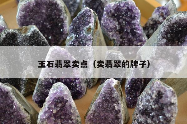 玉石翡翠卖点 卖翡翠的牌子