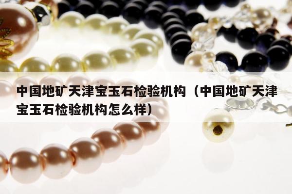 中国地矿天津宝玉石检验机构 中国地矿天津宝玉石检验机构怎么样