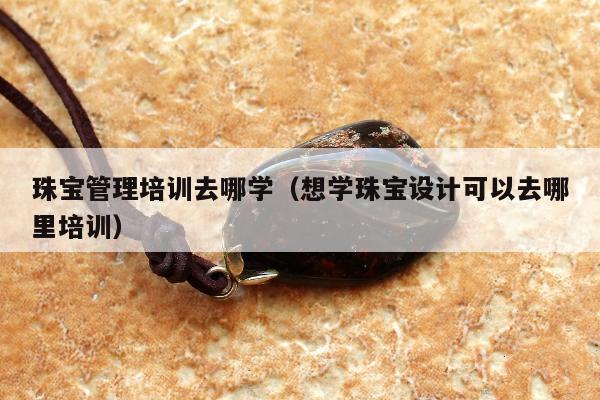 珠宝管理培训去哪学 想学珠宝设计可以去哪里培训