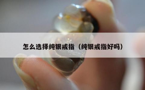 怎么选择纯银戒指 纯银戒指好吗