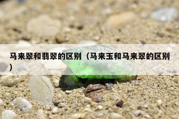 马来翠和翡翠的区别 马来玉和马来翠的区别