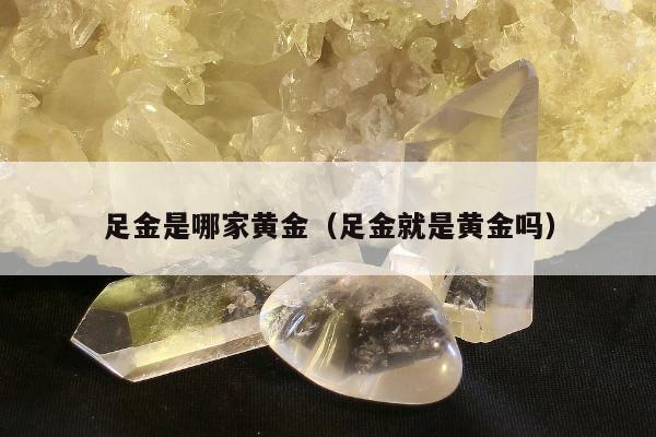 足金是哪家黄金（足金就是黄金吗）