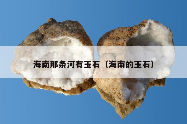 海南那条河有玉石（海南的玉石）