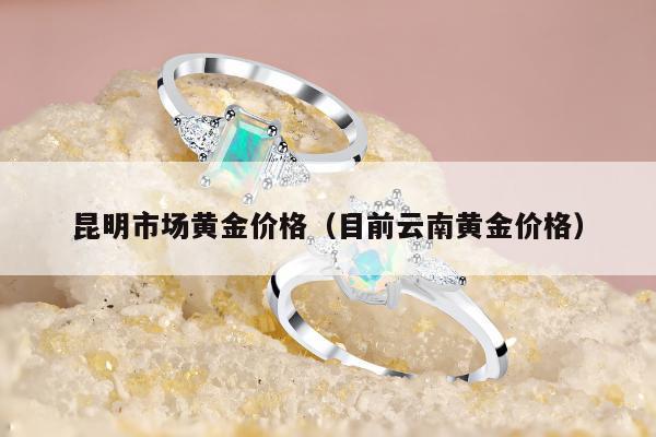 昆明市场黄金价格（目前云南黄金价格）