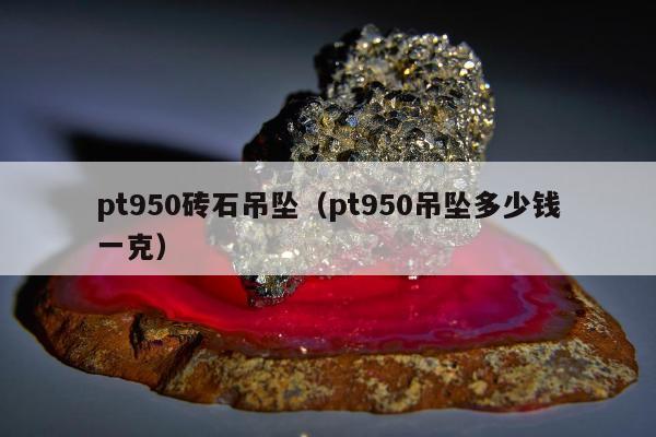 pt950砖石吊坠（pt950吊坠多少钱一克）