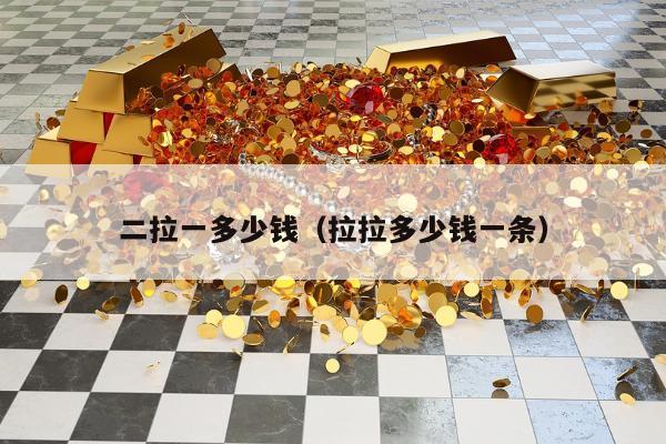 二拉一多少钱（拉拉多少钱一条）