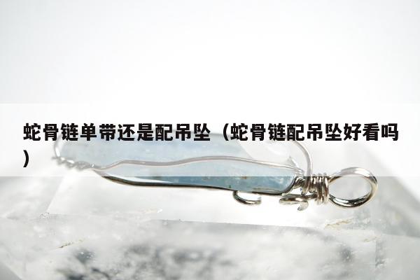 蛇骨链单带还是配吊坠（蛇骨链配吊坠好看吗）