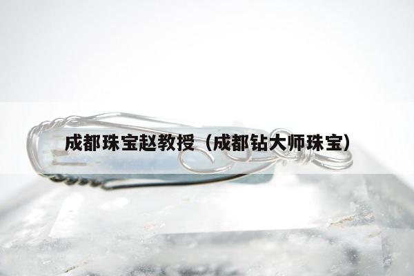 成都珠宝赵教授（成都钻大师珠宝）