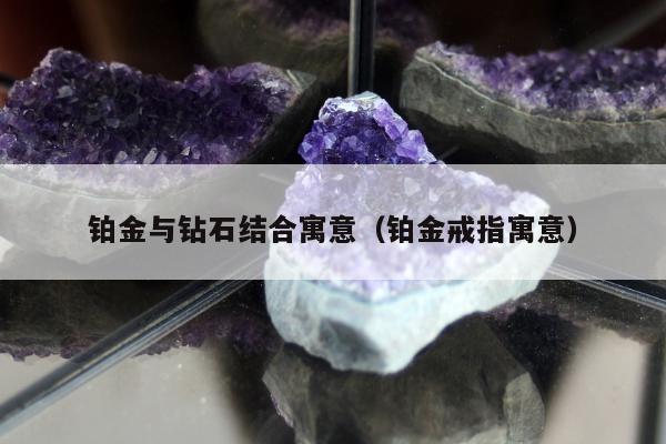 铂金与钻石结合寓意（铂金戒指寓意）
