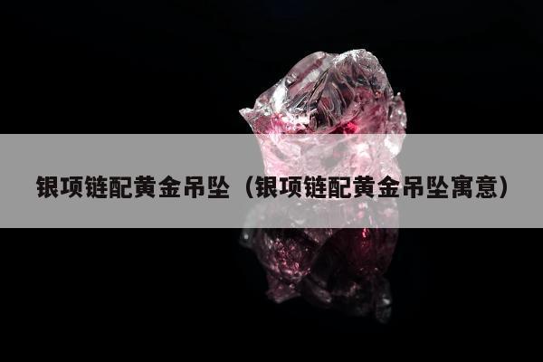 银项链配黄金吊坠（银项链配黄金吊坠寓意）
