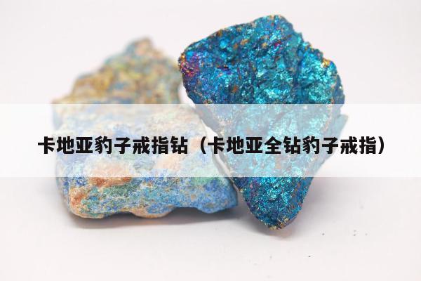 卡地亚豹子戒指钻（卡地亚全钻豹子戒指）